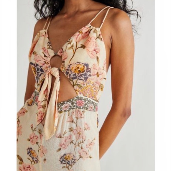 Free People Sundown Floral Jumpsuit - Picture 9 of 15
